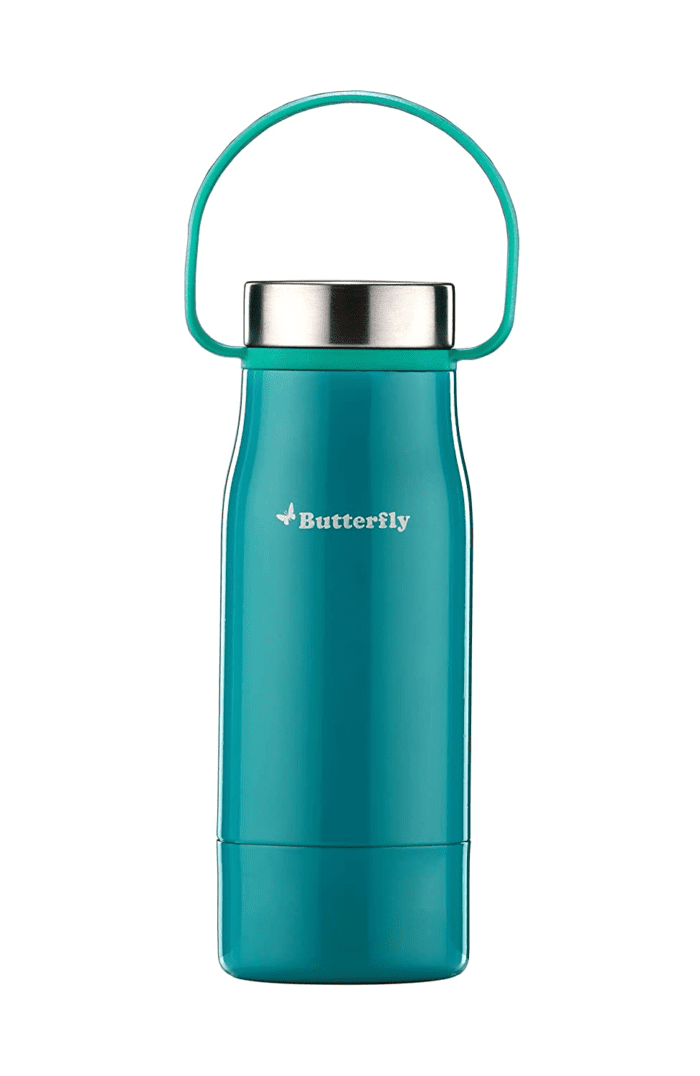 Butterfly Leisure Bottle Style Vacuum Flask, 750 ml, Teel Green