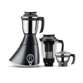Butterfly Matchless 3J 750-Watt Mixer Grinder with 3 Jars (Grey)