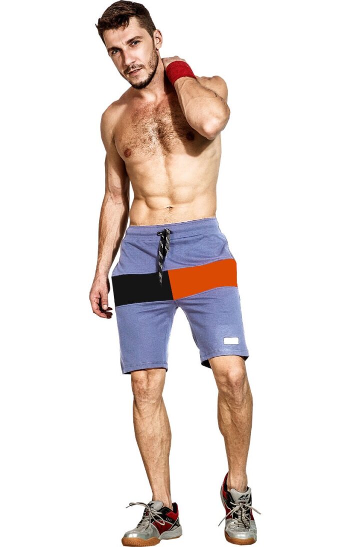 Men's Regular Cotton Knit Lounge Shorts -Ora