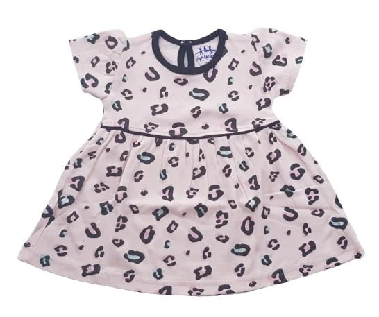 Newborn Kids Baby Girl's Cotton Frock ( 3 M to 12 M )