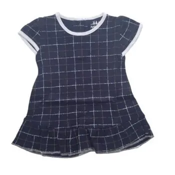 Newborn Kids Baby Girl's Cotton Frock ( 3 M to 12 M )