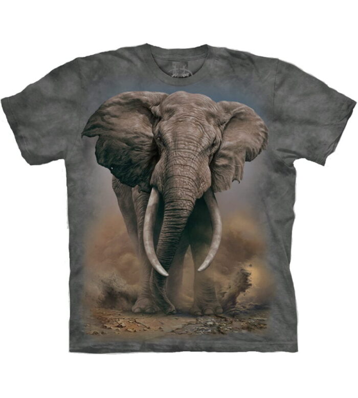 3D TShirt Print Elephant