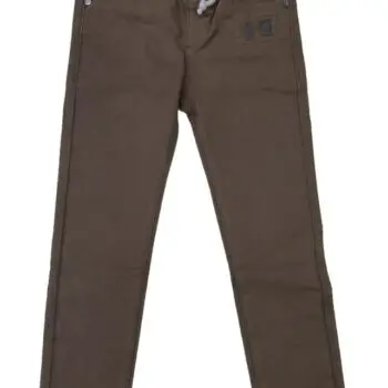 Regular Fit Brown Boys Cotton Pant (3 Years - 12 Years)