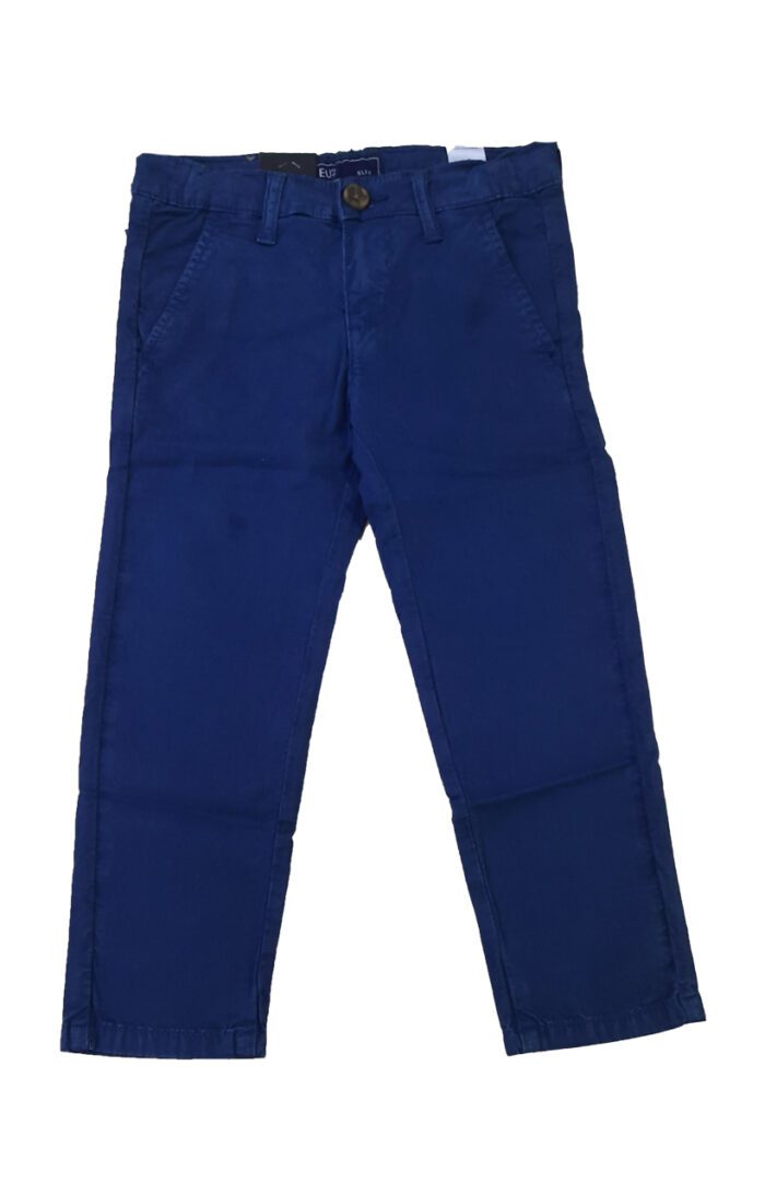 Regular Fit Navy Color Boys Cotton Pant (3 Years - 14 Years)