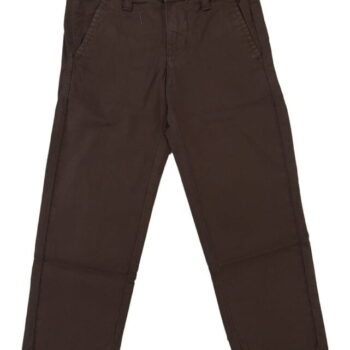 Regular Fit Chocolate Color Boys Cotton Pant  (3 Years - 14 Years)