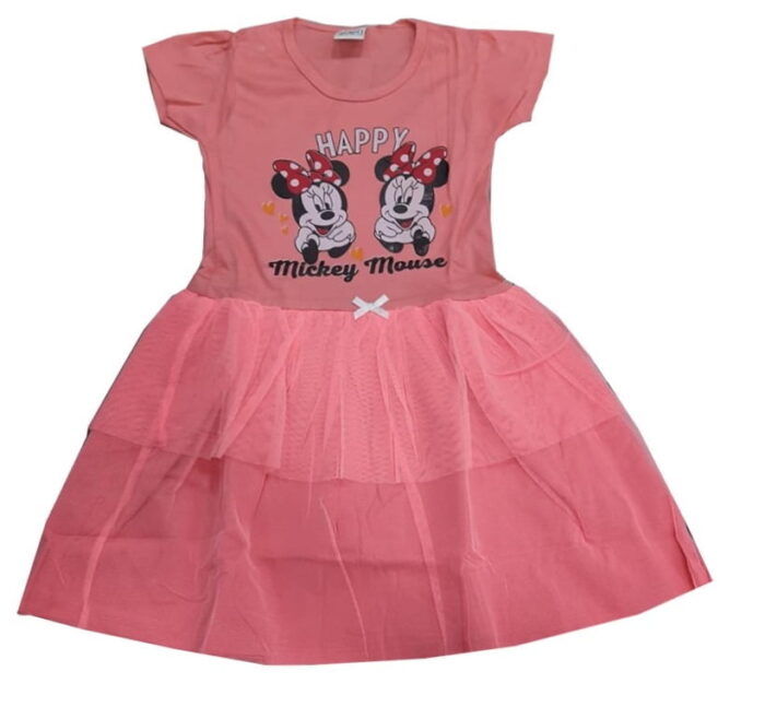 Girls Cotton Frock Slim Fit ( 2 Years - 9 Years )