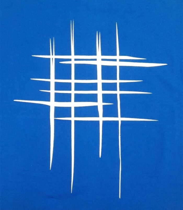 Branded Mens Cotton T-Shirt Royal Blue - Image 3
