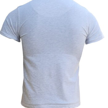 Branded Mens Cotton T-Shirt Off White - Image 2