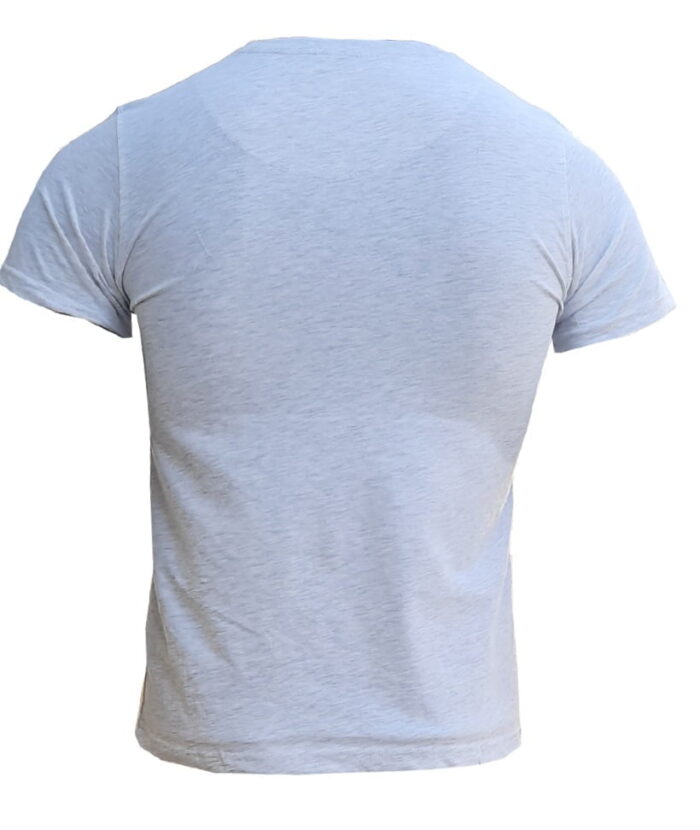 Branded Mens Cotton T-Shirt Off White - Image 2