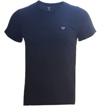 Branded Mens Cotton T-Shirt Dark Grey