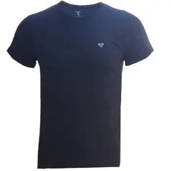 Branded Mens Cotton T-Shirt Dark Grey