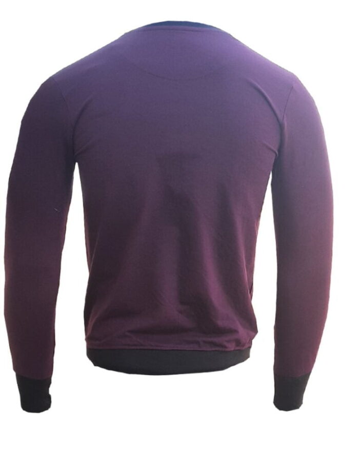 Branded Mens Cotton T-Shirt Violet Full Hand ( S,M,L) - Image 2
