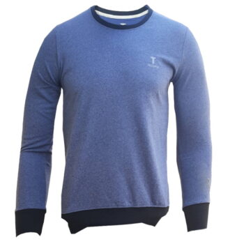 Branded Mens Cotton T-Shirt Lite Blue Full Hand ( S,M,L)