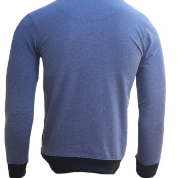 Branded Mens Cotton T-Shirt Lite Blue Full Hand ( S,M,L) - Image 2