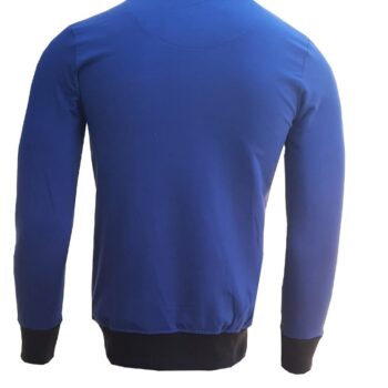 Branded Mens Cotton T-Shirt Dark Blue Full Hand - Image 2