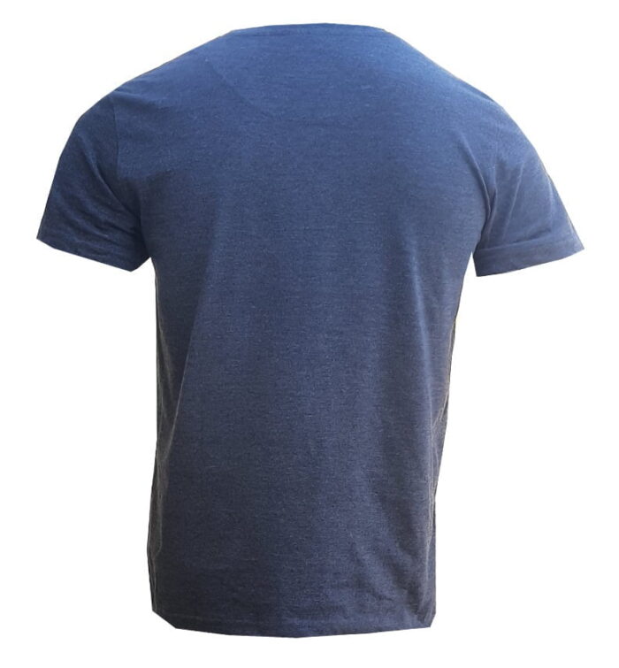 Branded Mens Cotton T-Shirt Grey - Image 3