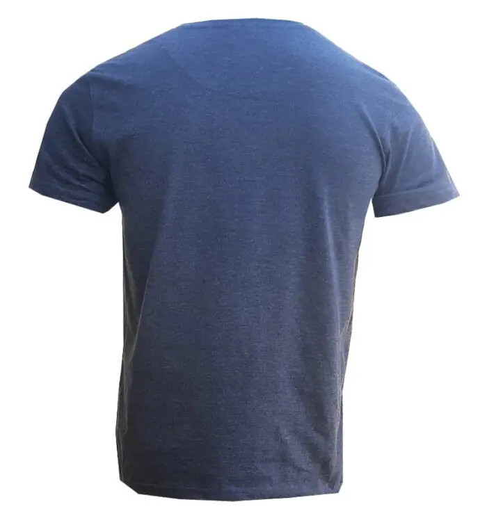 Branded Mens Cotton T-Shirt Grey - Image 3