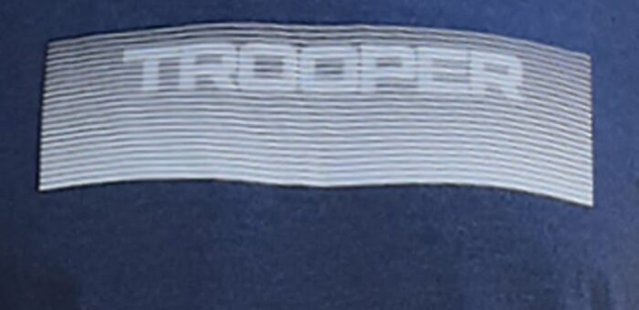 Branded Mens Cotton T-Shirt Grey - Image 2