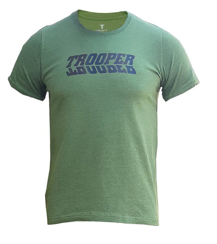 Branded Mens Cotton T-Shirt Lite Green