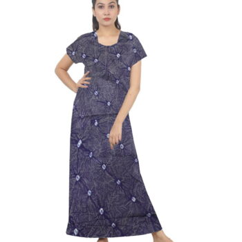 Loose Fit Nighty Long Maxi Sleepwear Nightgown for Women's or Ladies with Super Soft Comfortable Design ( XXL Size )