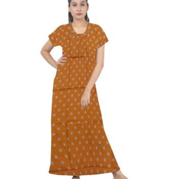 Loose Fit Nighty Long Maxi Sleepwear Nightgown for Women's or Ladies with Super Soft Comfortable Design ( XXL Size )