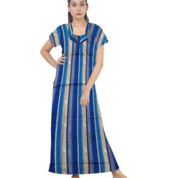 Loose Fit Nighty Long Maxi Sleepwear Nightgown for Women's or Ladies with Super Soft Comfortable Design ( XXL Size )