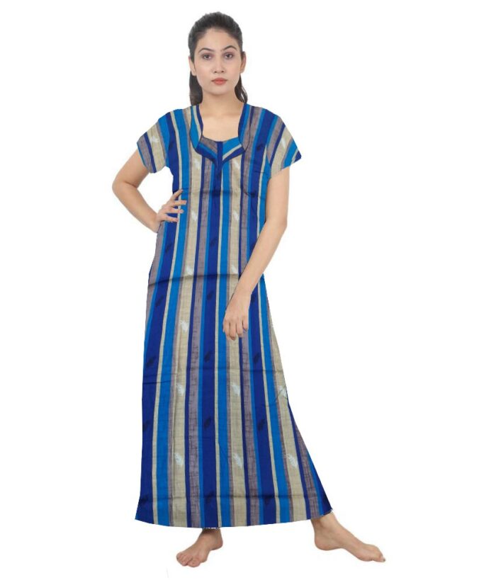 Loose Fit Nighty Long Maxi Sleepwear Nightgown for Women's or Ladies with Super Soft Comfortable Design ( XXL Size )