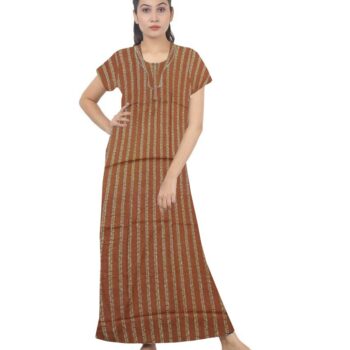 Fashionable Cotton Nighty for Women's or Ladies with Super Soft Comfortable Design ( XL Size ) LN036