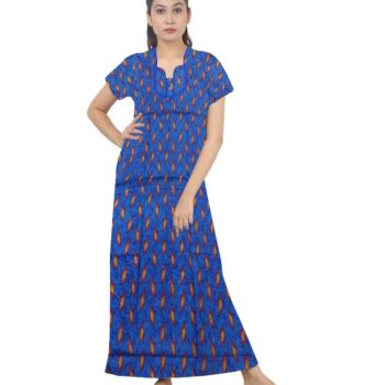 Fashionable Cotton Nighty for Women's or Ladies with Super Soft Comfortable Design ( XL Size ) LN035