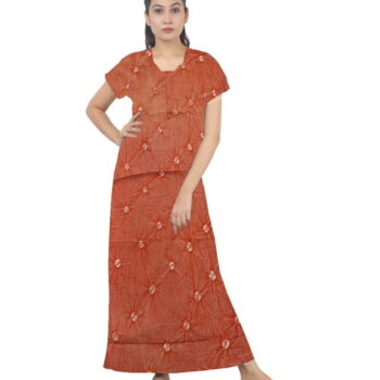 Loose Fit Nighty Long Maxi Sleepwear Nightgown for Women's or Ladies with Super Soft Comfortable Design ( XXL Size )