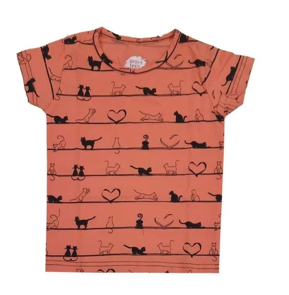Cheap and Best Gift Trendy New Cotton Girls TShirt 3-4 Years & 7-8 Years