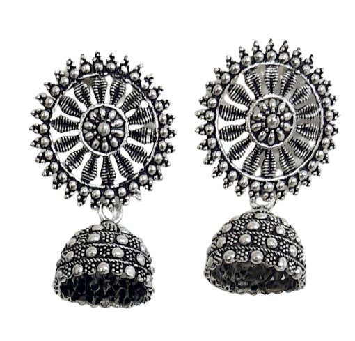 Earrings for Women Jewellery Kashmiri Jhumka earrings for Girls and Women - Length 3.8 cm