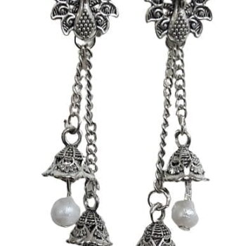 Earrings for Women Jewellery Kashmiri Jhumka earrings for Girls and Women - Length 6 cm