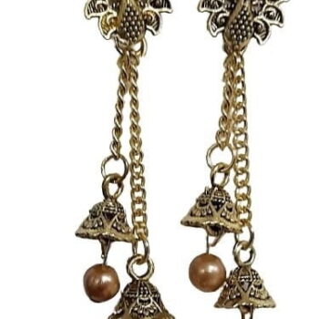 Earrings for Women Jewellery Kashmiri Jhumka earrings for Girls and Women - Length 6 cm