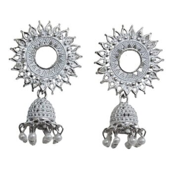 Earrings for Women Jewellery Kashmiri Jhumka earrings for Girls and Women - Length 4.5 cm