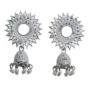Earrings for Women Jewellery Kashmiri Jhumka earrings for Girls and Women - Length 4.5 cm