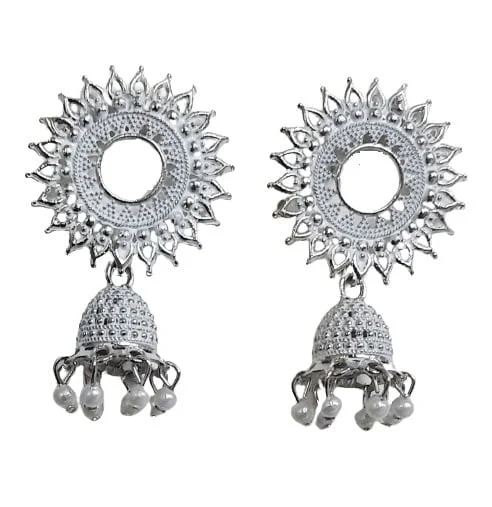Earrings for Women Jewellery Kashmiri Jhumka earrings for Girls and Women - Length 4.5 cm