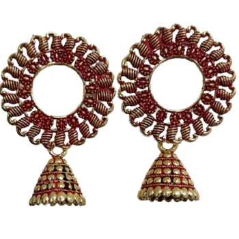 Earrings for Women Jewellery Kashmiri Jhumka earrings for Girls and Women - Length 4.2 cm