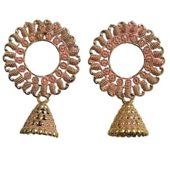 Earrings for Women Jewellery Kashmiri Jhumka earrings for Girls and Women - Length 4.5 cm