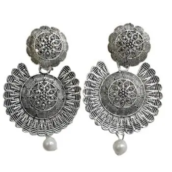 Earrings for Women Jewellery Kashmiri Jhumka earrings for Girls and Women - Length 4.5 cm