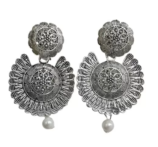 Earrings for Women Jewellery Kashmiri Jhumka earrings for Girls and Women - Length 4.5 cm