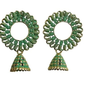Earrings for Women Jewellery Kashmiri Jhumka earrings for Girls and Women - Length 4.5 cm