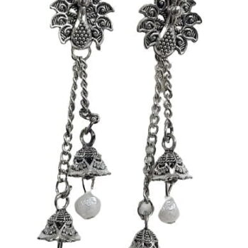 Earrings for Women Jewellery Kashmiri Jhumka earrings for Girls and Women - Length 6 cm