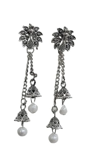 Earrings for Women Jewellery Kashmiri Jhumka earrings for Girls and Women - Length 6 cm