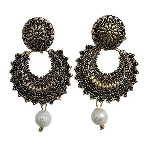 Earrings for Women Jewellery Kashmiri Jhumka earrings for Girls and Women - Length 5 cm