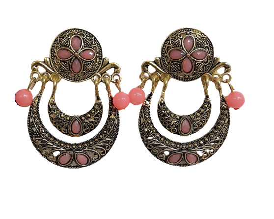Earrings for Women Jewellery Kashmiri Jhumka earrings for Girls and Women - Length 4.5 cm