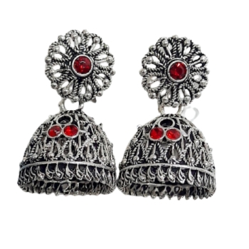 Earrings for Women Jewellery Kashmiri Jhumka earrings for Girls and Women - Length 3 cm
