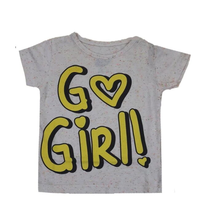Girls T Shirt Design Trendy New Cotton Girls TShirt 2-3 Years ,3-4 Years & 13-14 Years