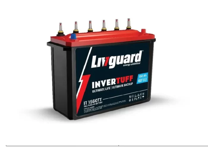 150AH Livguard Battery Model 1560, Warranty: 60 Months