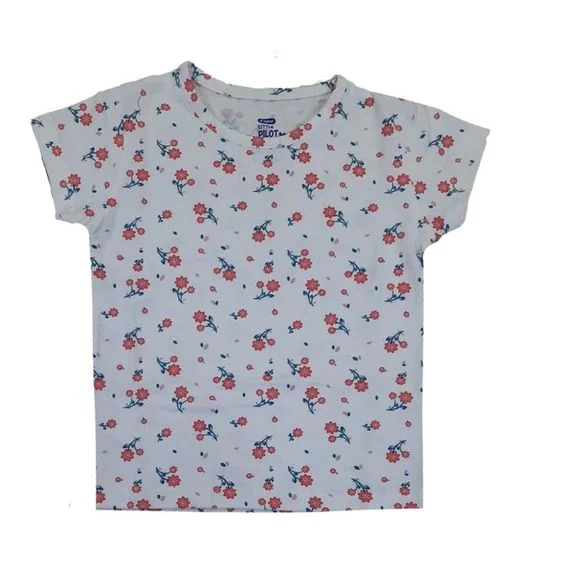 Girls Fashion New Trendy White Cotton Girls TShirt 3-4 Years